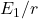 E_1 / r