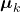 \boldsymbol{\mu}_k