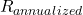 R_{annualized}