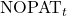 \text{NOPAT}_t