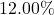 Rendered by QuickLaTeX.com 12.00\%