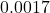 0.0017