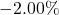 -2.00\%