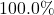 100.0\%