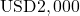 Rendered by QuickLaTeX.com \text{USD}2,000