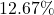 12.67\%