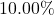 10.00\%