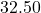Rendered by QuickLaTeX.com 32.50