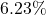 6.23\%