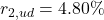 r_{2,ud} = 4.80\%