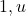 1,u