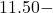 11.50 -