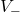 V_-