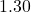 1.30