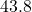 43.8