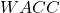 WACC