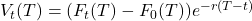 V_t(T) = (F_t(T) - F_0(T)) e^{-r(T-t)}