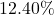 12.40\%