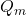 Q_m