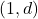 (1,d)