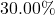 Rendered by QuickLaTeX.com 30.00\%