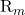 \text{R}_m