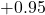 +0.95