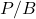 P/B