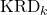 \text{KRD}_k