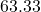 63.33