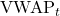 \text{VWAP}_t
