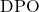 \text{DPO}