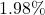 1.98\%