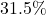 31.5\%
