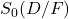 S_0 (D/F)