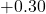 +0.30