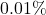0.01\%