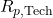 R_{p,\text{Tech}}