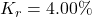 K_r = 4.00\%