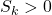 S_k > 0