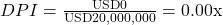 Rendered by QuickLaTeX.com DPI = \frac{\text{USD}0}{\text{USD}20,000,000} = 0.00\text{x}